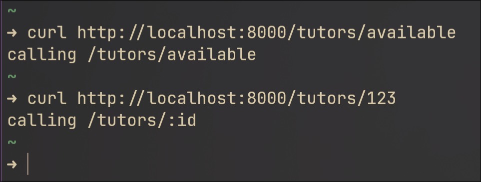 Gin framework handling routes correctly